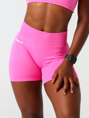 Shape Me Seamless Scrunch Shorts#colour_pink-ferrari
