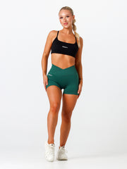 V-Scrunch Seamless Shorts#colour_evergreen