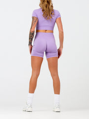 Plain Seamless Shorts#colour_lavender