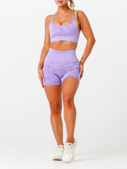 Seamless Camo Shorts#color_lavender