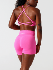 Shape Me Seamless Backless Bra#colour_pink-ferrari