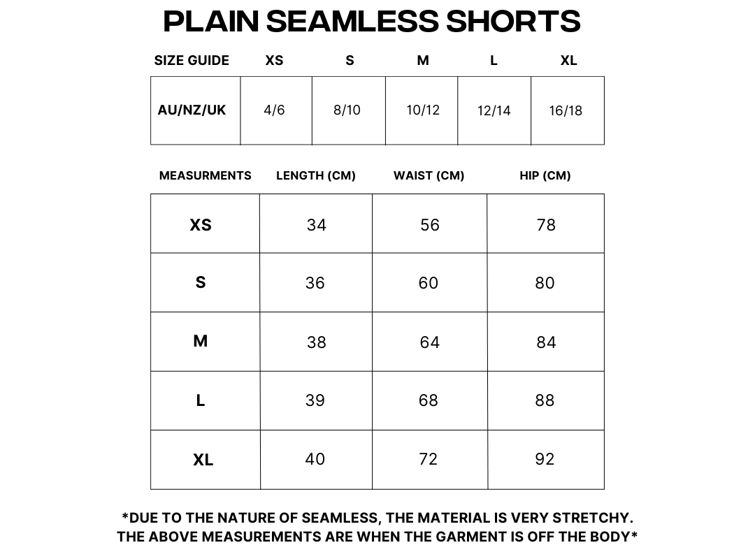 Plain Seamless Shorts#colour_og-black