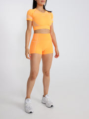 Uplift Seamless Shorts#color_neon-peach