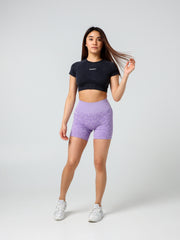 Seamless Leopard Shorts#colour_lavender