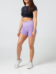 Seamless Leopard Shorts#colour_lavender