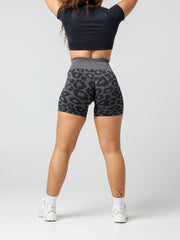 Seamless Leopard Shorts#colour_black