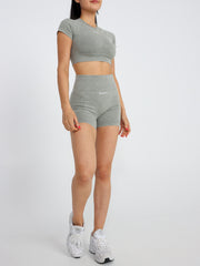 Classic Seamless Shorts#color_olive