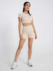 Classic Seamless Shorts#color_off-white